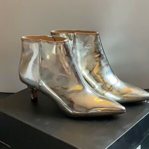 Inc international concepts Pale Silver Booties